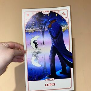 Netflix Lupin Blue and Purple Wall Decor